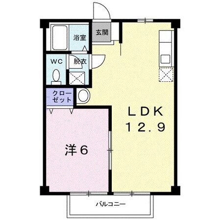 阿倉川駅 徒歩34分 2階の物件間取画像